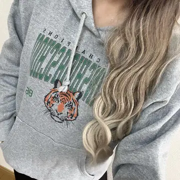 GU 스트레인저 싱스 후드티 S 그레이