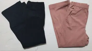 UNITED ARROWS 올마이 코듀로이 팬츠 블랙&핑크