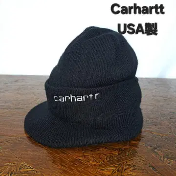 [ 새상품급 ] Carhartt 칼하트 챙 달린 니트 자수 로고