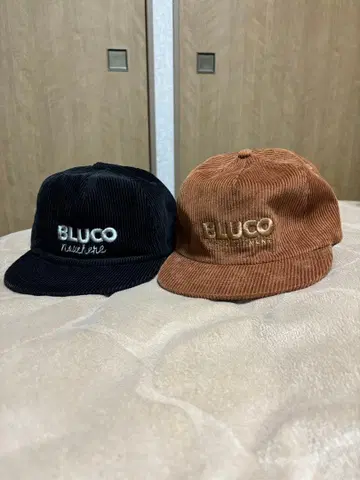 BLUCO 코듀로이 캡 2색 세트