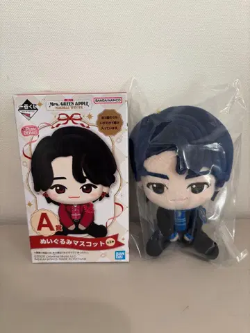 Mrs. GREEN APPLE 봉제 인형 마스코트 A 와카이 히로토