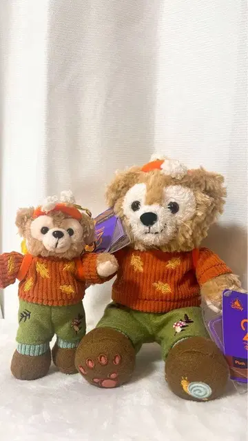 [홍콩 디즈니랜드] 더피 할로윈 달팽이 2종 세트