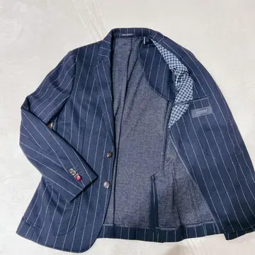 SCOTCH &SODA 울 혼방 스트라이프 테일러드 자켓 2B