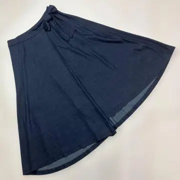 잉게보그 리본 장식 텐셀 데님 스커트 / 2020년 봄