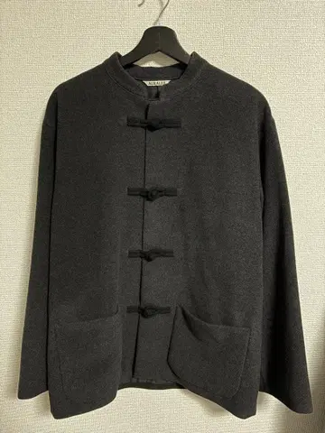 AURALEE 스타일리스트 소장품 차이나 자켓 캐시미어