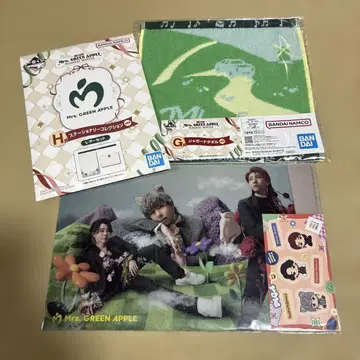 미세스 제일복권 타월&레터 세트& 클리어 파일