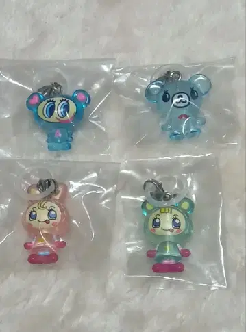 나루미야 캐릭터즈 메지루시 액세서리 (4개 세트)