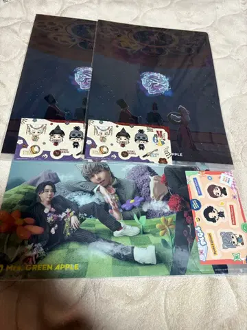 미세스 제일복권 클리어 파일&스티커 시트