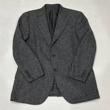 NEWYORKER 테일러드 자켓 울 100% 차콜 그레이