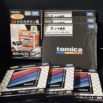 Tomica 토미카 복권 토미카 타운상 메모장상 코스터상 세븐일레븐