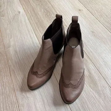 새상품 천연 가죽 숏부츠 RABOKIGOSHI works