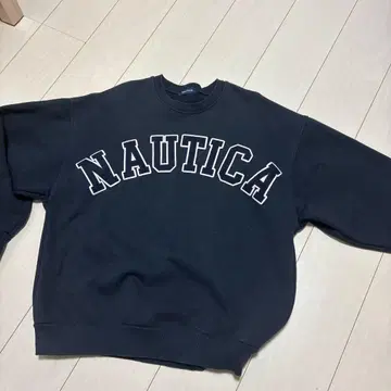 NAUTICA 노티카 네이비 맨투맨 트레이닝복