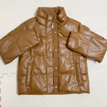 GAP 다운 자켓 M 코트 다운 브라운 남성용 카멜