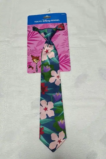 디즈니 주토피아 닉 넥타이