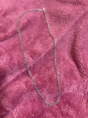 실버 체인 목걸이 실버 925 각인 있음