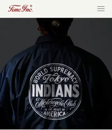 도쿄 인디언스 나일론 자켓 네이비