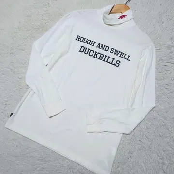 [ 레어 ] rough&Swell 골프웨어 모크넥 셔츠 하이넥