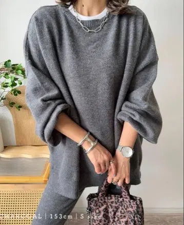 NOAHL 오버 니트 풀오버