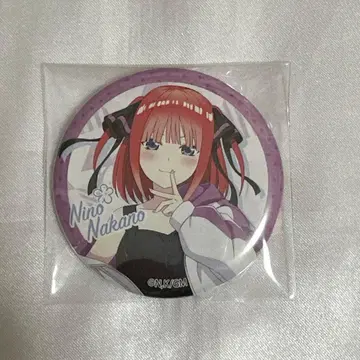 [ 레어 ] 5등분의 신부 나카노 니노 캔뱃지 피자헛