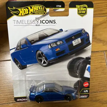 핫휠 타임리스 아이콘 GT-R BNR34