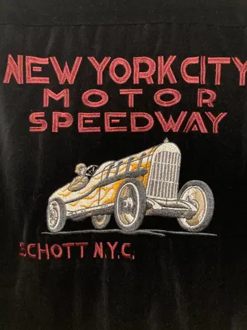 중고 Schott 18AW SOUVENIR SHIRT 샷 L 사이즈