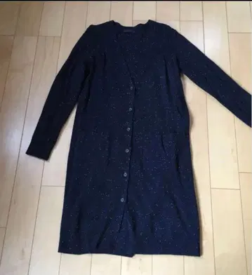 icb 울 롱 가디건