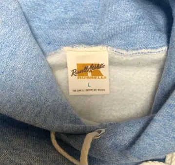 데드 70s 금 태그 러셀 후드티 L USA제 미사용 레어 컬러