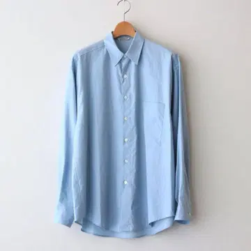 AURALEE / WASHED FINX TWILL BIG SHIRTS