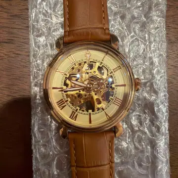 LOBOR 자동 와인딩 스켈레톤 손목시계