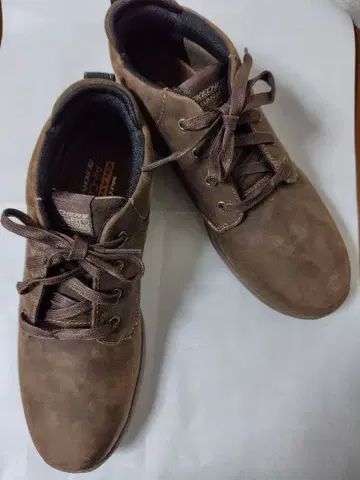 Skechers 브라운 하이컷 신발