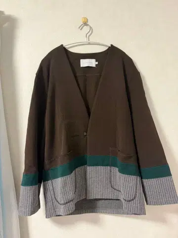 CURRY&Co. 가디건 브라운/그린