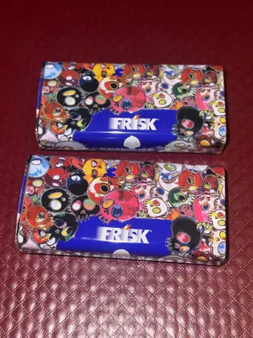 FRISK 프리스크 콜라보 캔 무라카미 다카시 카이카이키키