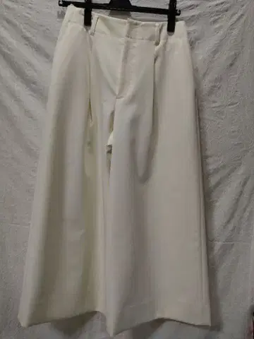 yoshie inaba 화이트 와이드 팬츠