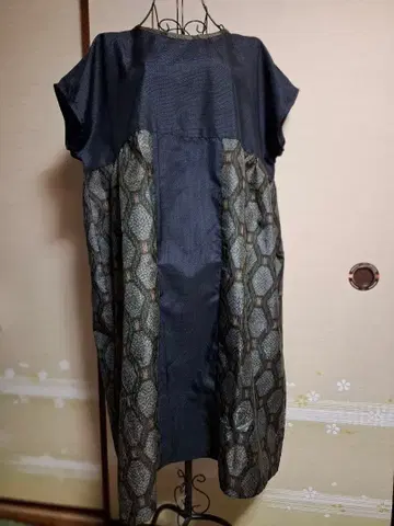 기모노 리메이크 165 오시마 명주 원피스