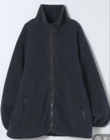 지나시스 플리스 ZIP 튜닉