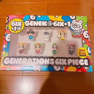 GENERATIONS 6IX PIECE 앨범 제고양이 피규어 포함