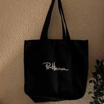 론 헤르만 스마일 토트백 블랙