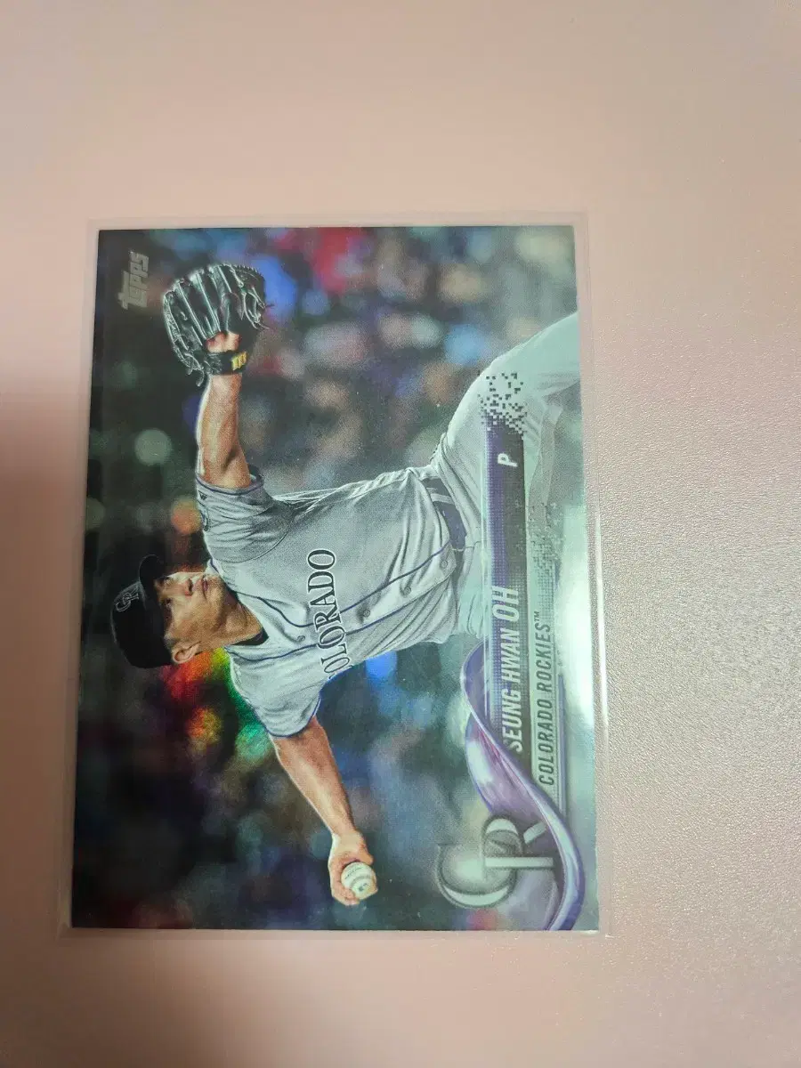 오승환 2018 Topps Rainbow Foil 카드