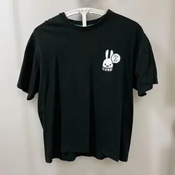 CUNE 블랙 T셔츠 XL