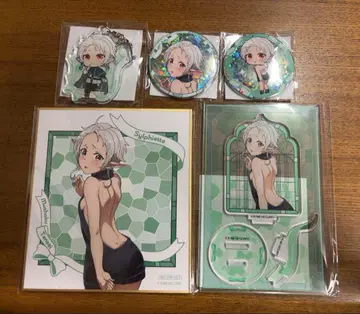 무직전생 실피에트 아크릴 스탠드 캔뱃지 색지 아크릴 키링