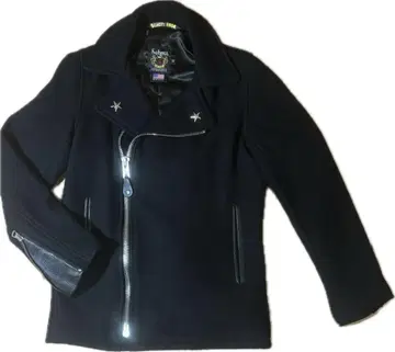 Schott 샷 P 코트 14.5 울 원스타 P 코트 블랙