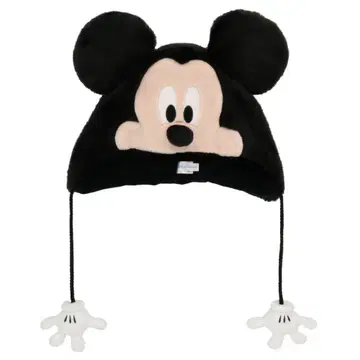 미키마우스 플리스 모자 귀 포함