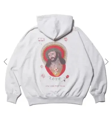 cootie Open End Yarn Sweat Hoodie JESUS