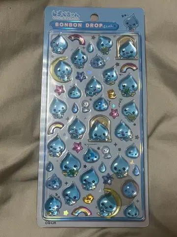 시즈쿠짱 팝업 모자 꽁지 드롭 씰 시즈쿠짱