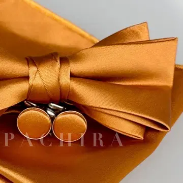 나비 넥타이 포켓 치프 커프스 3종 세트 남성용