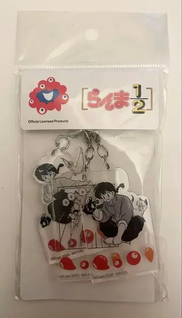 EXPO2025 오사카 간사이 만박 란마 1/2 3연 아크릴 키링