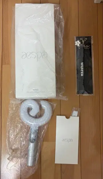 aespa 응원봉 ver.2 윈터 응원봉 키링 세트