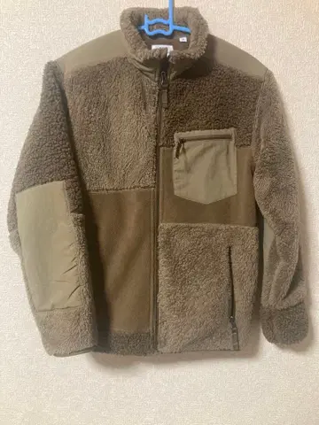 UNIQLO 엔지니어드 가먼츠 콤비네이션 플리스 자켓 160