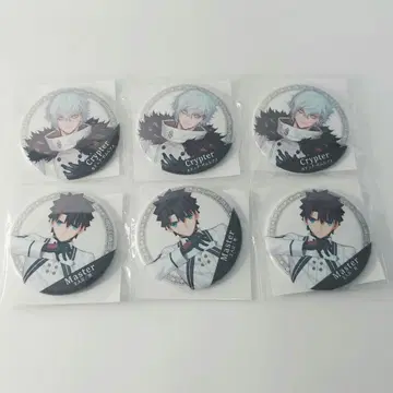 카독 구다오 FGO fate 캔뱃지 가챠메이트 6개 세트