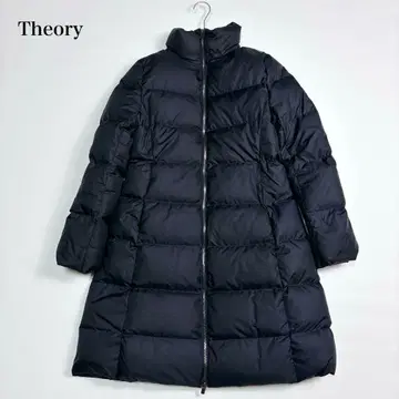 새상품급 띠어리 다운 코트 TUFT ERINDANE J 하이넥 S 네이비